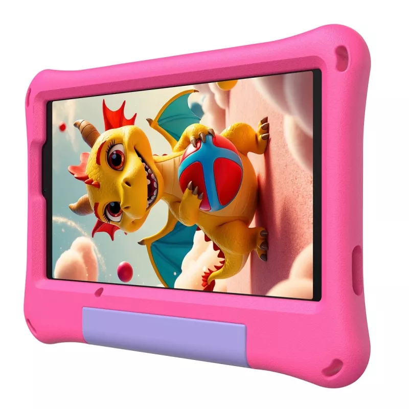 Planšetdators UleFone Tab A9 Pro Kids — 4GB RAM, 128GB krātuve, LTE, rozā