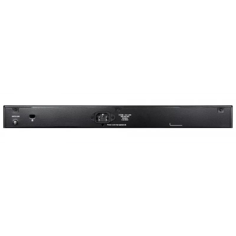 D-Link DGS-1510-28XMP pārvaldīts L2/L3 Gigabit Ethernet (10/100/1000) Power over Ethernet (PoE) Melns, Pelēks