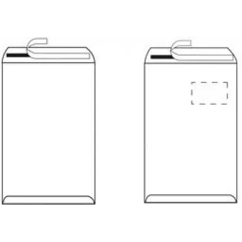 Envelope C5 Herlitz 10837185 balta 25 pcs