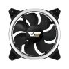 Ventilators darkFlash DR12 PRO 12 cm melns 1200 RPM hidrauliskais gultnis
