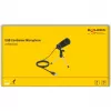 Delock - Mikrofons - USB - Melns (66832)