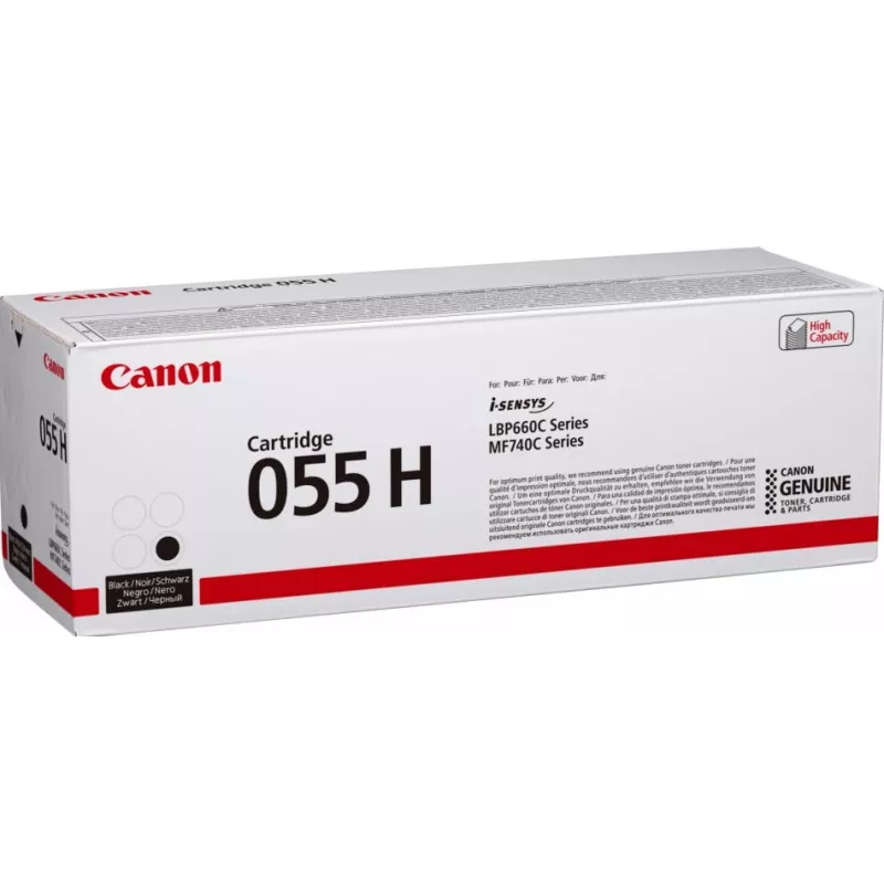 Canon 055H tonera kasetne 1 gab. Oriģināla melna