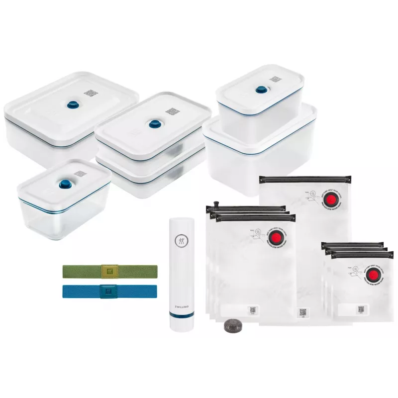 ZWILLING 36815-015-0 vakuuma iepakošanas iekārta zilā, baltā krāsā