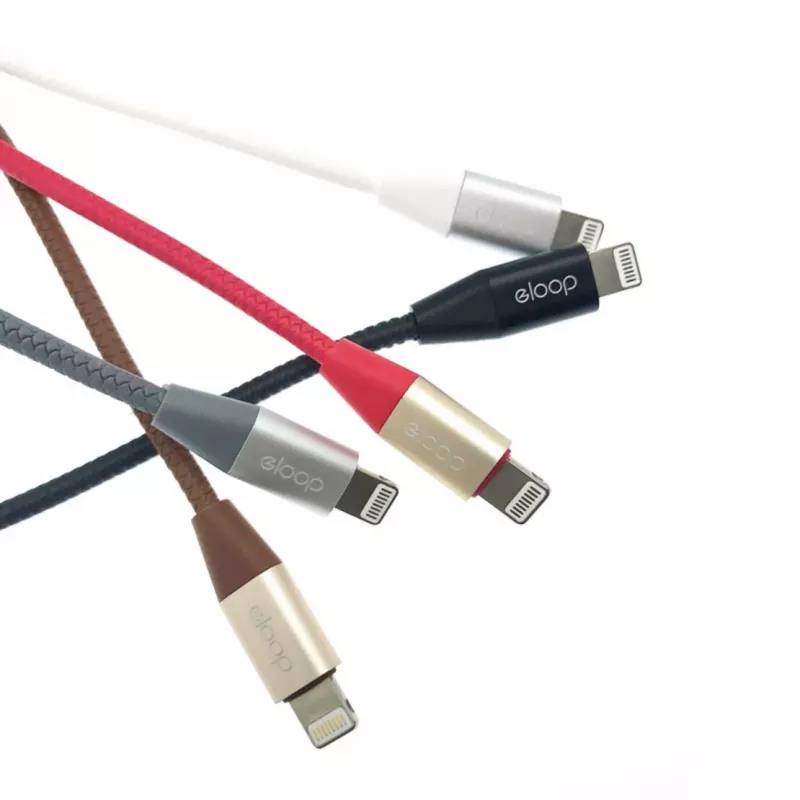 USB Lightning kabelis Orsen S31 1.2 m 2.1 A
