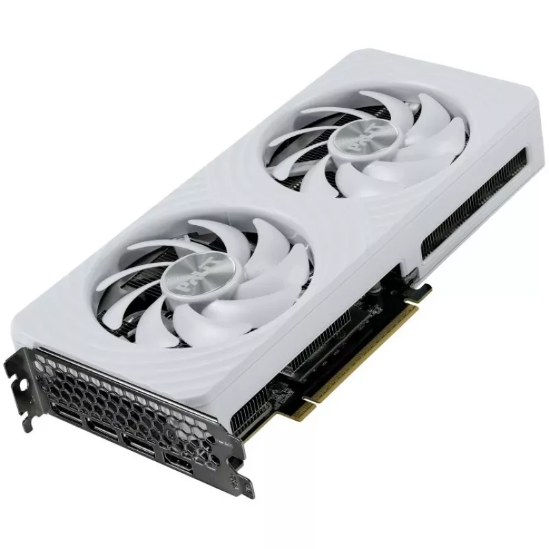 Grafikas karte Palit GeForce RTX 5060 Ti White OC — GeForce RTX 5060 Ti, 16 GB GDDR7, 128 bitu, PCIe 5.0, 2407 MHz