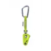 Edelrid OHM tērauda kāpšanas ierīce zaļā krāsā 8,9 mm virves diametrs 450 g