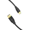Vention USB-C uz DisplayPort 8K kabelis 2 m, USB Type-C uz DP, melns