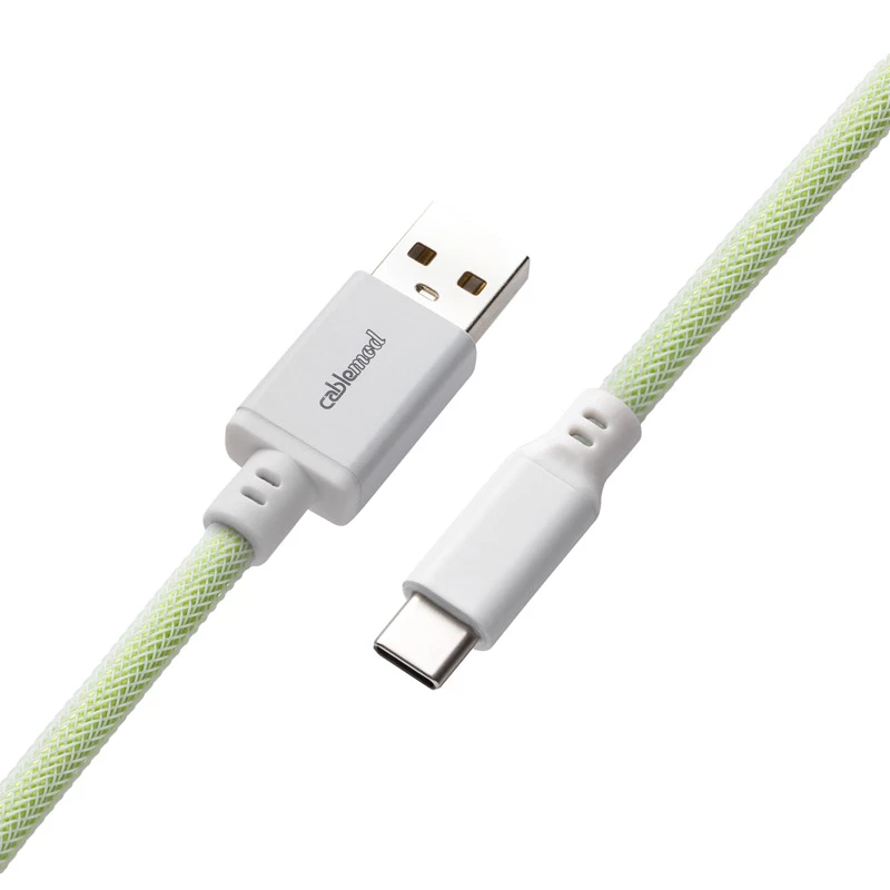 Cablemod CM-CKCA-CW-LGW150LGW-R USB kabelis 1,5 m USB A USB C zaļš (CM-CKCA-CW-LGW150LGW-R)