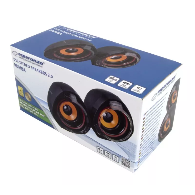 Skaļruņi ESPERANZA EP141 RUMBA 2.0 USB 2 x 2.5W