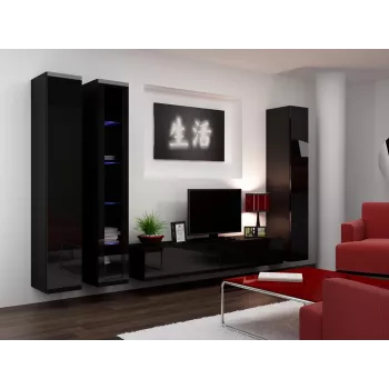 Cama TV statīvs VIGO '180' 30/180/40 melns/melns glancēts