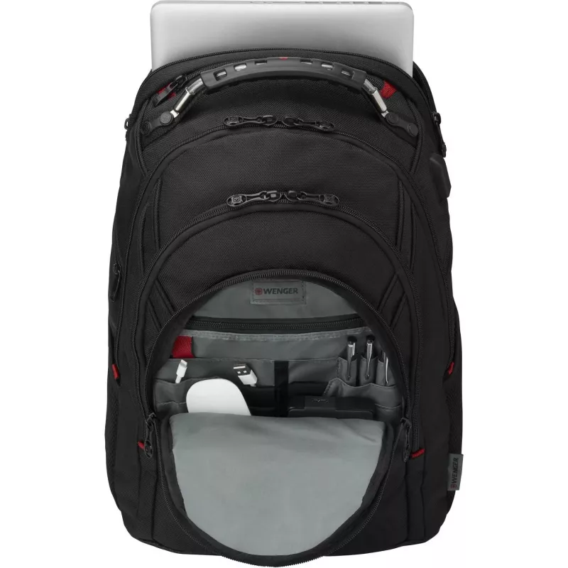 Wenger IBEX Deluxe - piezīmjdatora mugursoma - 43,2 cm - 35,60 cm (14) - 40,6 cm (16) - melna (606493)