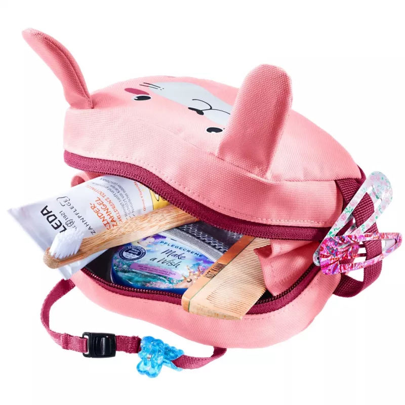DEUTER Wash Bag Kids bērnu kosmētikas somiņa, modelis Wash Bag Kids, krāsa Blossom/Raspberry