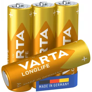 Varta Longlife Extra - baterija 4 x AA tipa sārma (04106101414)