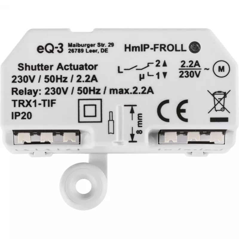eQ-3 AG Homematic IP HmIP-FROLL - žalūziju izpildmehānisms