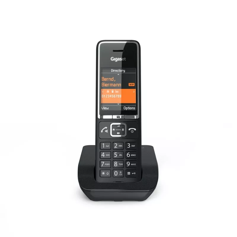 Bezvadu tālrunis Gigaset Comfort 550 — DECT bezvadu klausule ar ilgu akumulatora darbības laiku