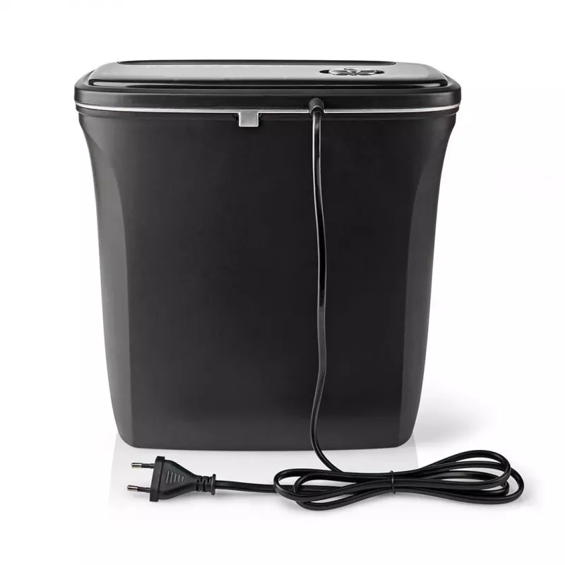Nedis PASH120BKA4 papīra smalcinātājs, sloksnes smalcināšana, 22 cm, melns