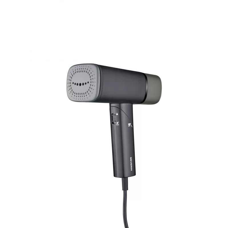 Tvaika gludeklis SEVERIN DG 3282 — 1400 W, 0,13 l ūdens tvertne, vertikālā tvaika funkcija, 1,8 m vads, melns