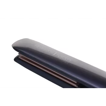 Taisnotājs Remington S8598 Warm Melns pelēka — keramikas plāksnes 11 cm, 5 siltuma līmeņi, 160–230 °C, 3 m vads, pārnēsāšanas maciņš