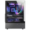PC korpuss TACENS Mars Gaming MC-XO Midi Tower Melns — ATX/Micro-ATX/Mini-ITX, barošanas bloks apakšā, 1×120 mm aizmugurējais ventilators, atbalsta līdz 328 mm GPU