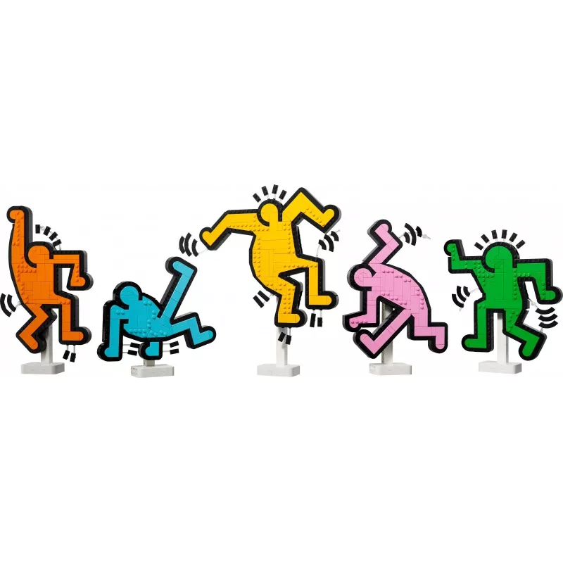 LEGO ART 31216 Keith Haring - Dejojošās figūras