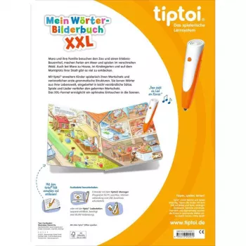 tiptoi Mana vārdu bilžu grāmata XXL, mācību grāmata