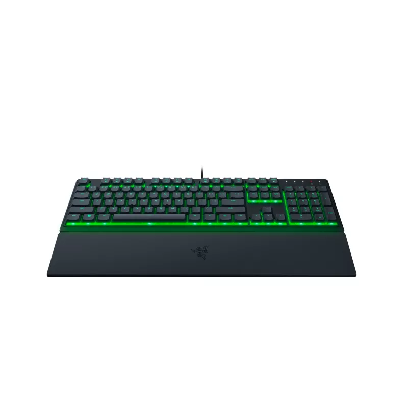 Vadu spēļu tastatūra Razer Ornata V3 X – RGB LED, klusa membrāna