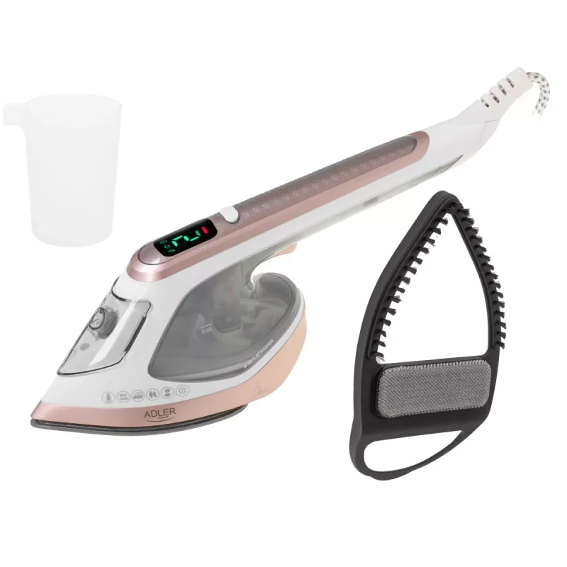 Apģērbu tvaikonis un gludeklis Adler AD 5044 — 1400 W, 0,18 L ūdens tvertne