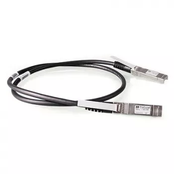 Tīkla kabelis HPE X242 10G SFP+ SFP+ Direct Attach Copper 1m Melns