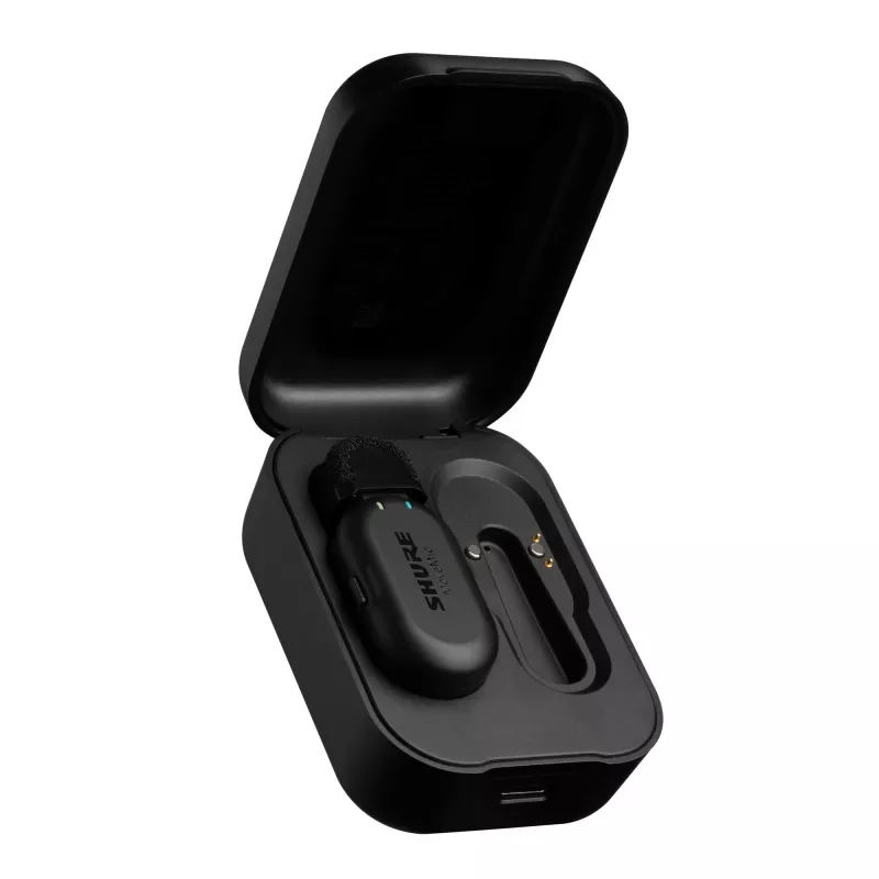 Shure MV-ONE-Z6 - MoveMic MV-LaV bezvadu mikrofons ar uzlādes futrāli