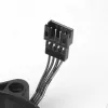 SilverStone FTF 60 mm PWM korpusa ventilators - melns