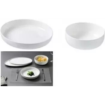 Porcelāna makaronu šķīvis Ritzenhoff & Breker SKAGEN 215 mm piemērots mazgāšanai trauku mazgājamā mašīnā