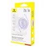 Baseus Free2Pull - 20 W USB-C uz Lightning izvelkams kabelis, 1 m (violets)