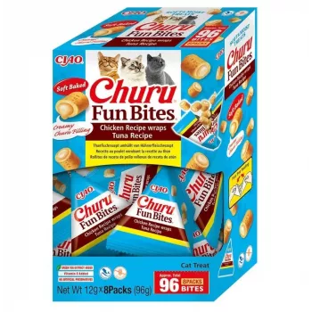 INABA Churu Fun Bites vista un tuncis – kaķu gardumi – 8x12g