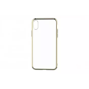 Mīkstais vāciņš Devia iPhone XS/X (5,8 collas) TPU, zelts