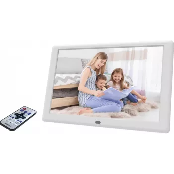 Digitālais foto rāmis SENCOR SDF 1082 WH 10 collu 1280x800 displejs