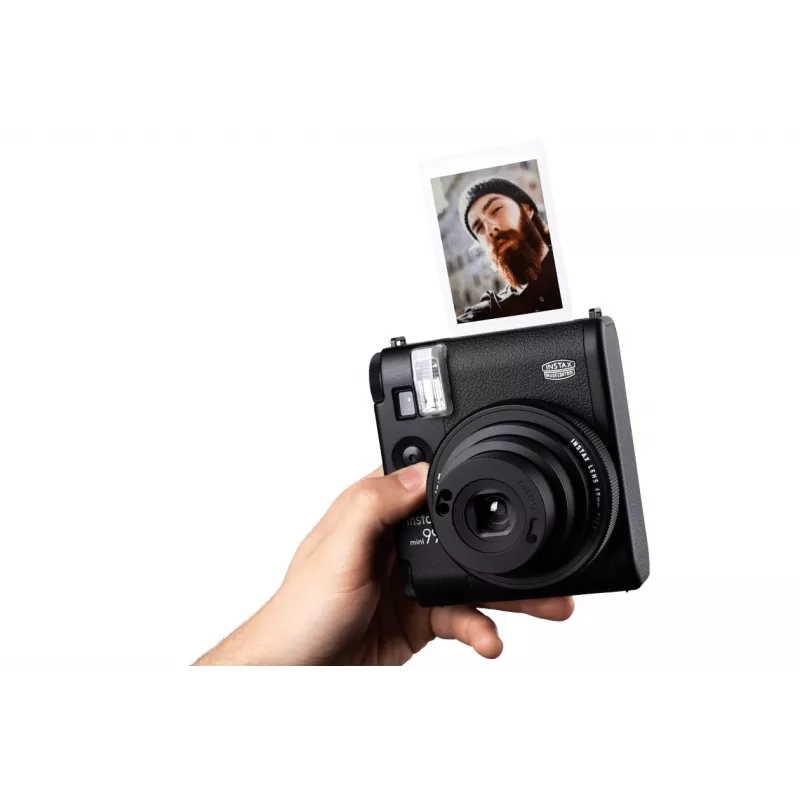 Momentfotoaparāts Fujifilm Instax Mini 99 Melns — attēli 62×46 mm, filma 86×54 mm, 60 mm fokusa attālums