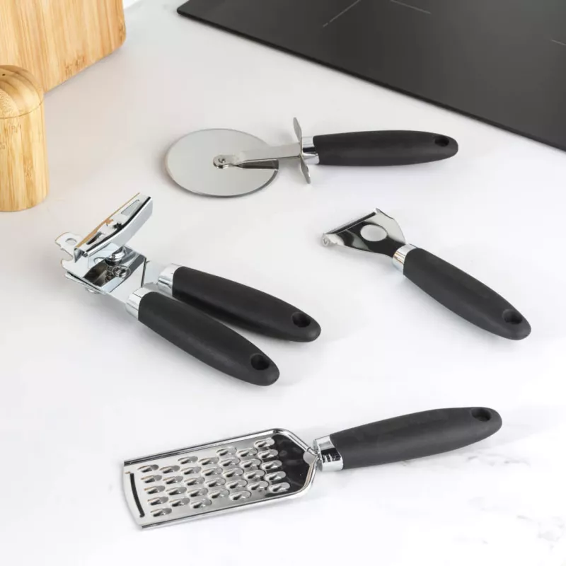 Virtuves piederumu komplekts Russell Hobbs Venus kolekcija 4-daļīgs melns