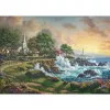 Thomas Kinkade Studios: Kleinod am Meer, Puzzle 1000 gab.