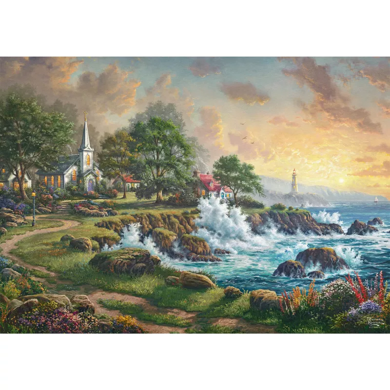 Thomas Kinkade Studios: Kleinod am Meer, Puzzle 1000 gab.