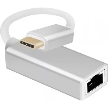Ethernet adaptera kabelis helos 288378 USB 3.1 Type-C uz RJ45, tīkla adapteris Gigabit Ethernet