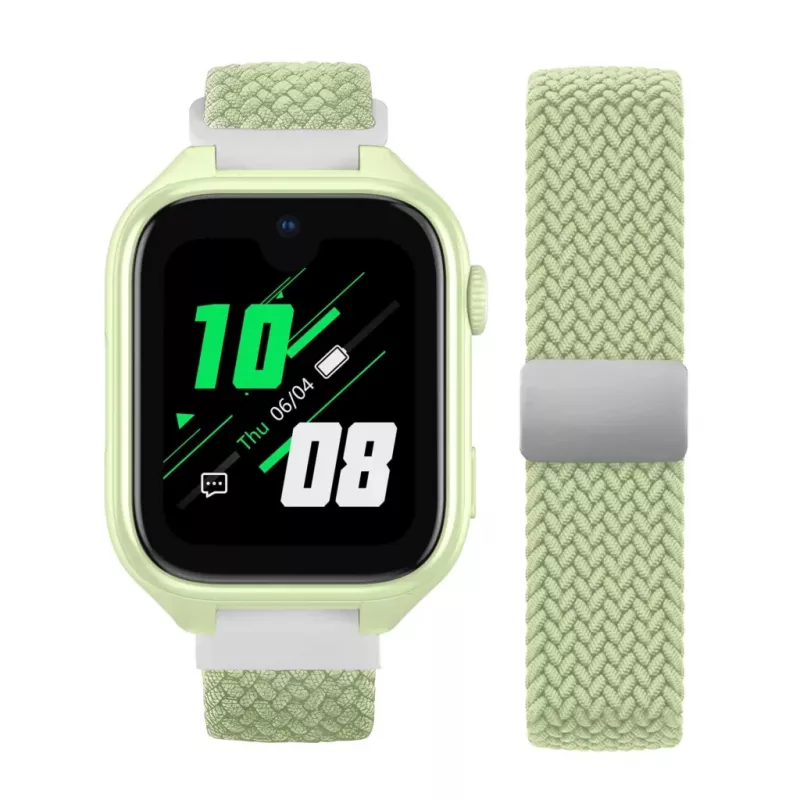 Smartwatch Stelio Junior Pro AI 4G ST-SWJ102-PCH — pistāciju krāsa