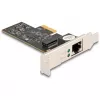 DeLOCK PCI Express x1 karte 81260 1 x RJ45 5 Gigabitu LAN RTL8126