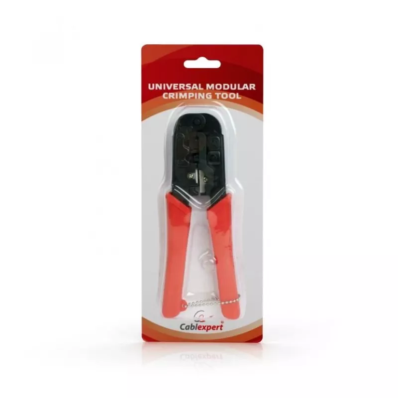 Gembird T-WC-01 kabelis Crimper Crimping Tool Melns