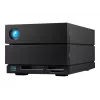 LaCie 2big Dock 48 TB galddatora disku masīvs, melns, 48 TB, korpuss: galddators, 118×217×93,3 mm, 3,81 kg
