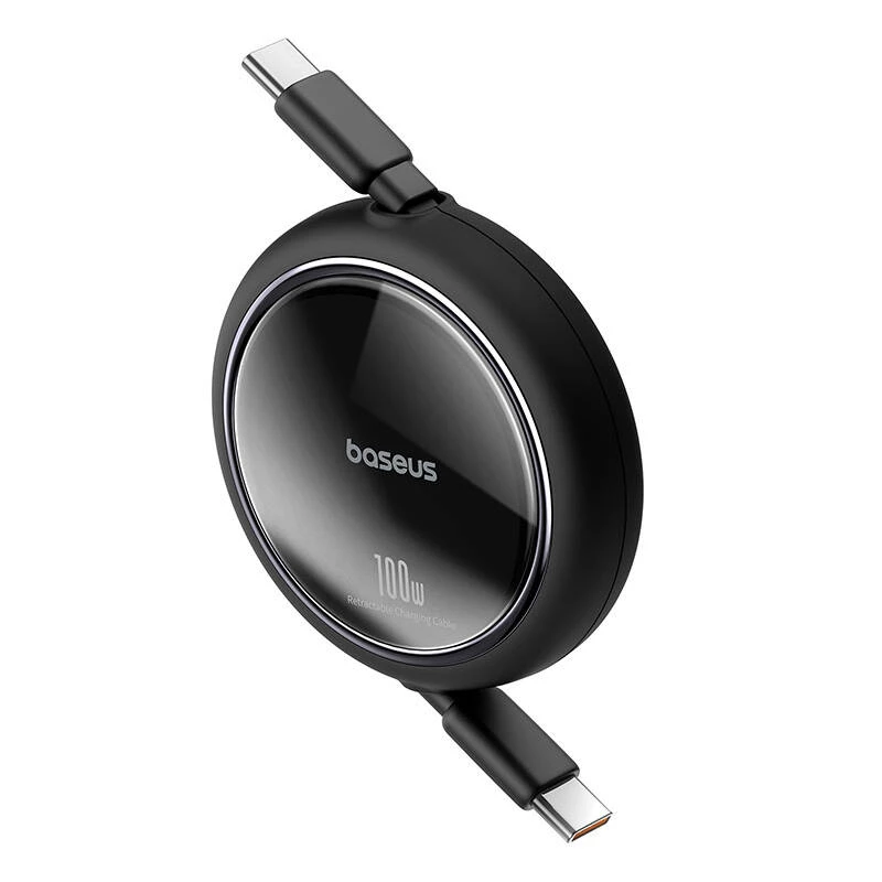 USB kabelis Baseus Free2Draw 1m USB C melns