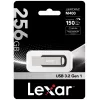 “Lexar JumpDrive M400” USB zibatmiņa 256 GB USB Type-A 3.2 Gen 1 (3.1 Gen 1) Sudraba