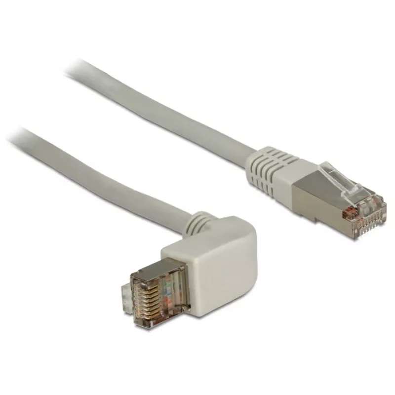 Tīkla kabelis DeLOCK 2m RJ-45 Cat5e S/FTP Pelēks