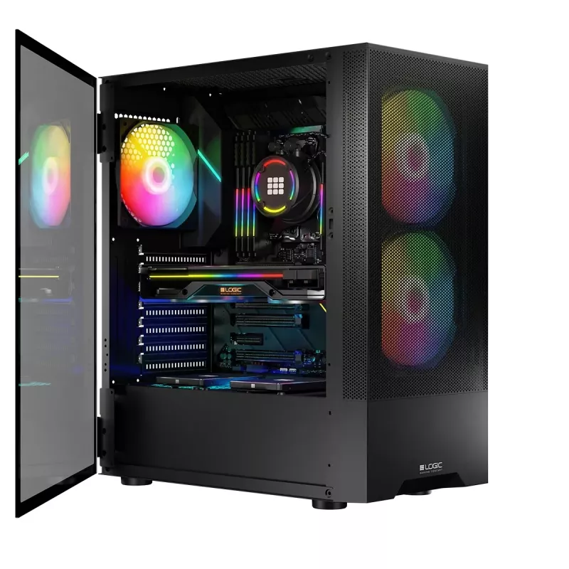Logic ARYA ARGB MINIDI USB 3.0 korpuss melns