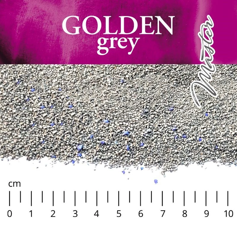 GOLDEN pelēka Master - bentonite litter - 14kg