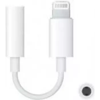 Kabel adapteris CoreParts MSPP74280 Lightning uz 3.5mm audio, balts